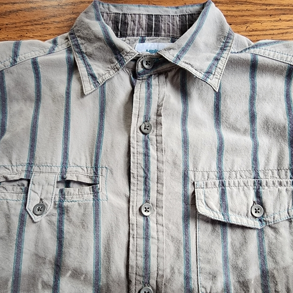 Uproar Tie-Dye Button Down Long Sleeve Casual Shirt - Picture 3 of 9